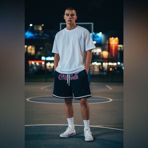 Forever 21 x Coca-Cola Collaboration Mesh Shorts Men’s Small